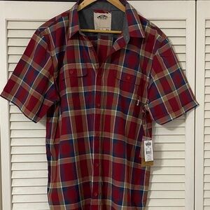 NWT Vans Men's Multicolor Plaid Shirt